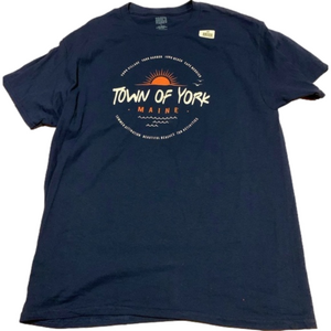 TOWN of York Maine Tee (Sz L)